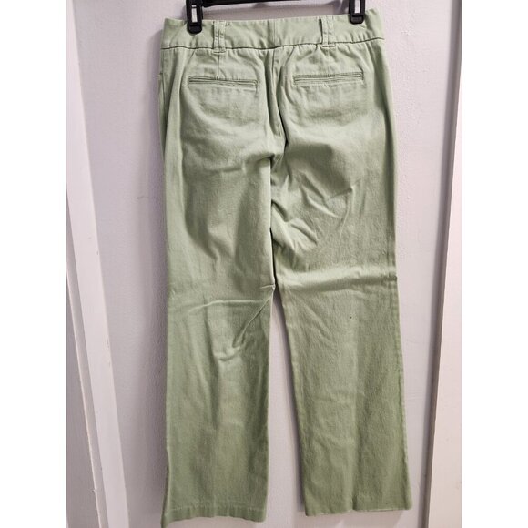 New York & Company Light Green Women Casual Business Work Pants Size 4 - Picture 5 of 10